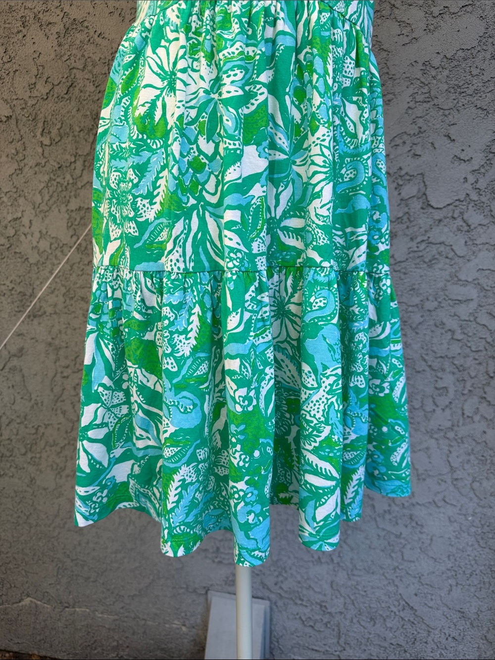Lilly Pulitzer Tiered T-Shirt Dress Geanna Style 010343 Cotton Small NWOT - Picture 10 of 12